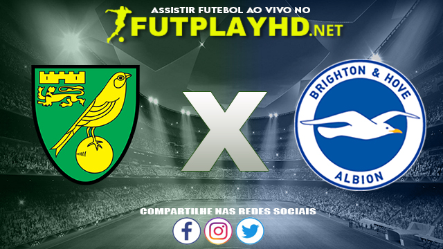 Assistir Norwich X Brighton AO VIVO Online 16/10/2021