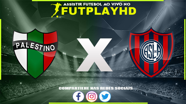 Assistir Palestino x San Lorenzo 03/05/2023