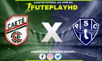 Assistir Caeté x Paysandu AO VIVO Online 24/01/2024