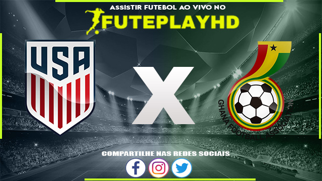 Assistir Estados Unidos x Gana AO VIVO Online 17/10/2023