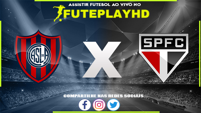 Assistir San Lorenzo x São Paulo AO VIVO Online 03/08/2023